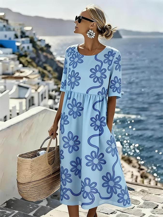 Polyester Women's Dress - LADYLINE X