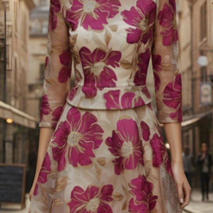 Polyester Women's Dress - LADYLINE X