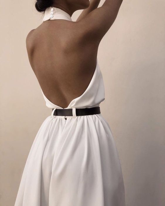Polyester Women's Sexy Sleeveless Halter Backless Jumpsuit - LADYLINE X