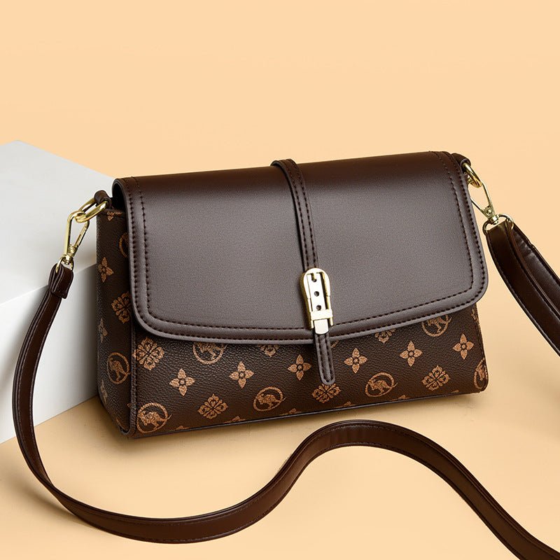 Printed High - Capacity Shoulder Bag - LADYLINE X