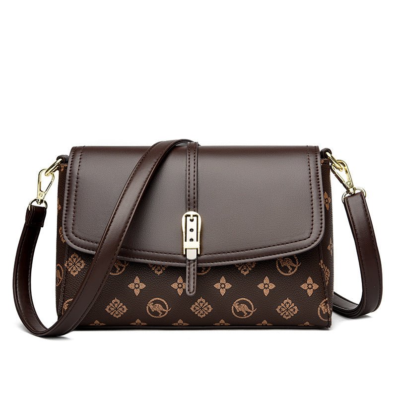 Printed High - Capacity Shoulder Bag - LADYLINE X