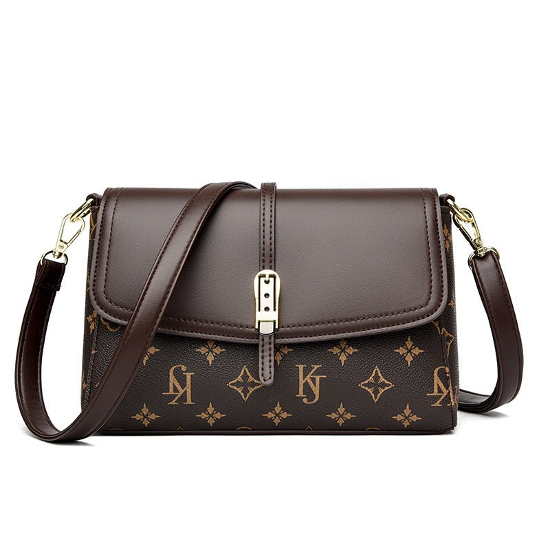 Printed High - Capacity Shoulder Bag - LADYLINE X