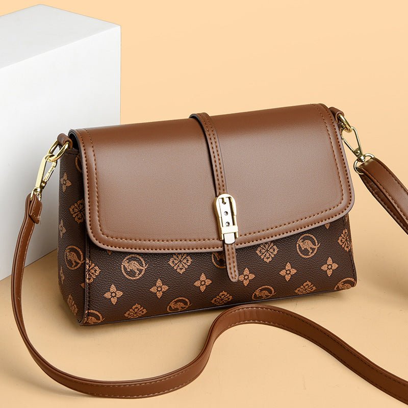 Printed High - Capacity Shoulder Bag - LADYLINE X
