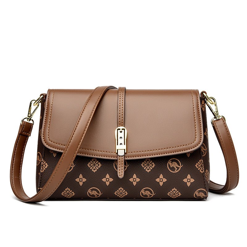 Printed High - Capacity Shoulder Bag - LADYLINE X