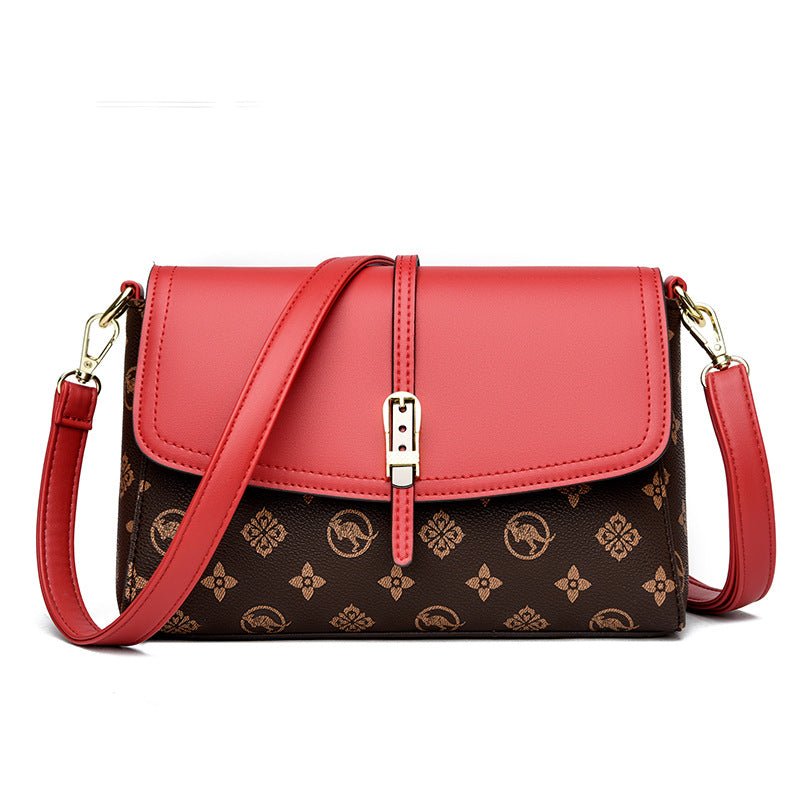 Printed High - Capacity Shoulder Bag - LADYLINE X