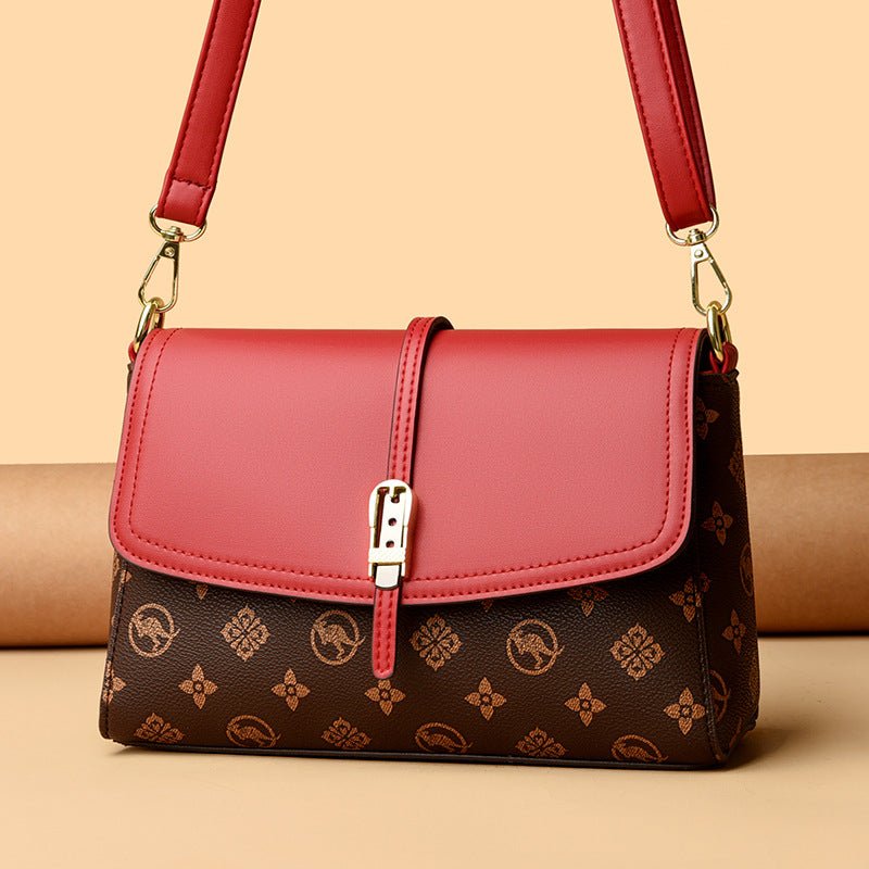 Printed High - Capacity Shoulder Bag - LADYLINE X