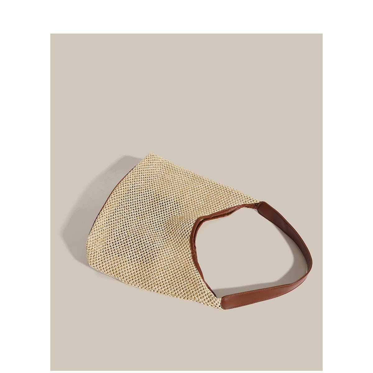 Retro Straw Woven Tote Beach Bag - LADYLINE X