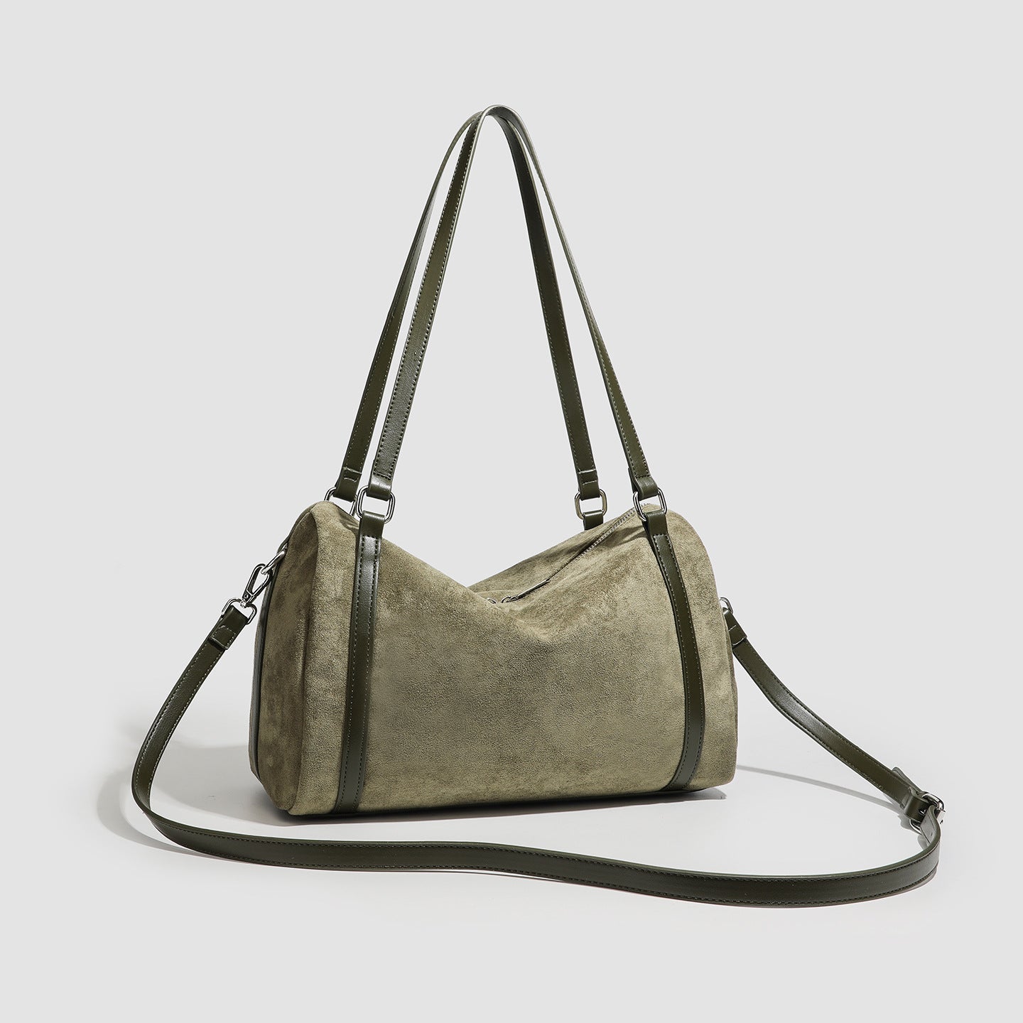 Retro Suede Tote Bag Womens Large - Capacity Crossbody Bag - LADYLINE X
