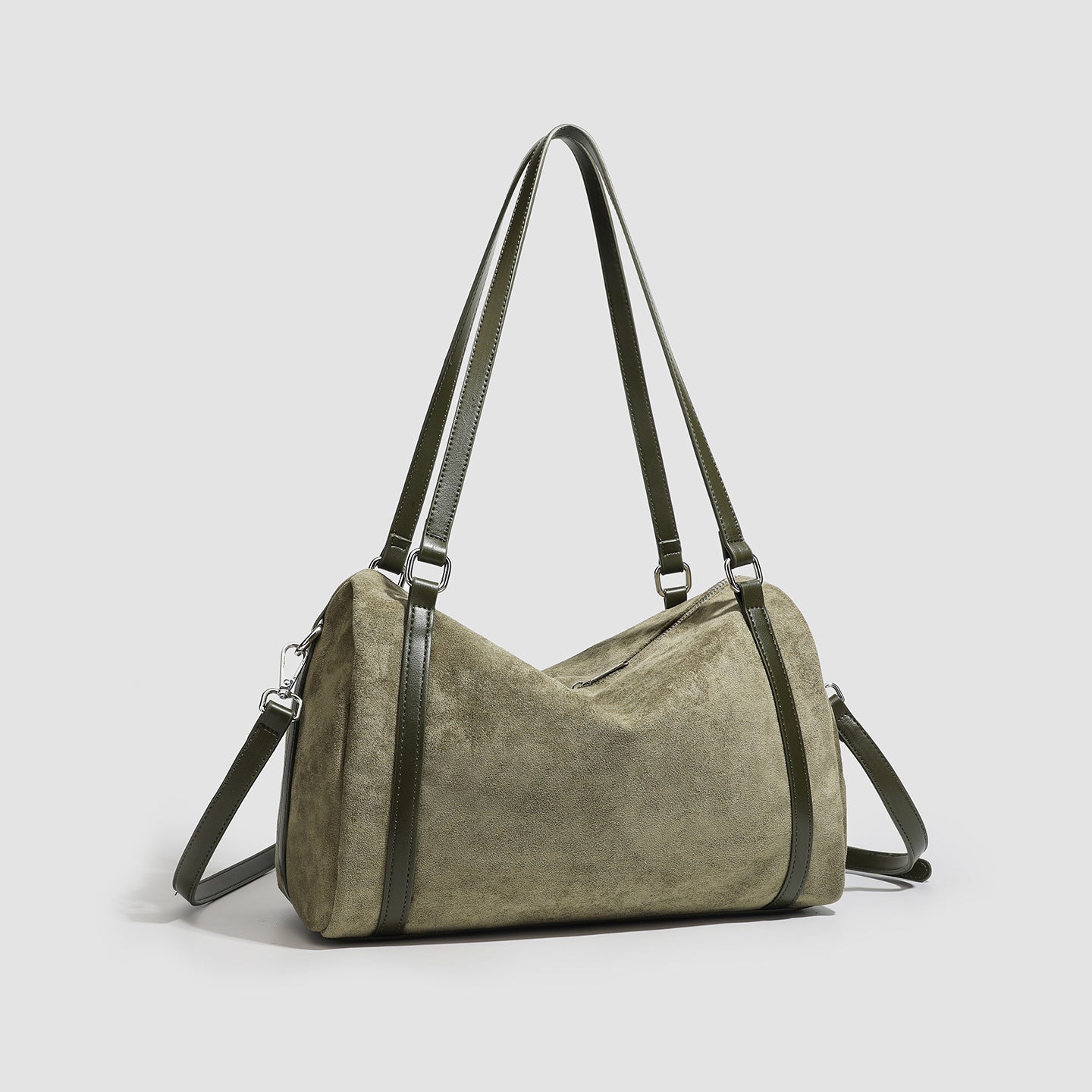 Retro Suede Tote Bag Womens Large - Capacity Crossbody Bag - LADYLINE X