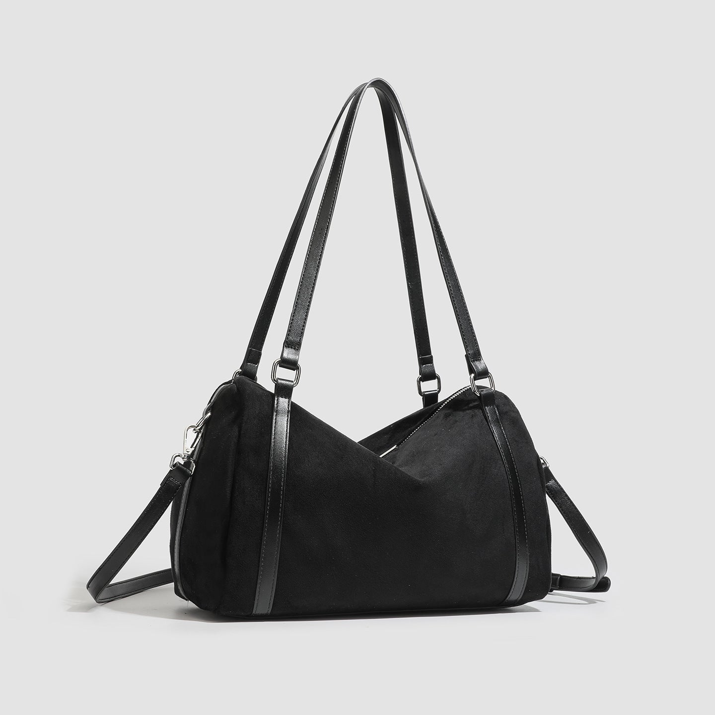 Retro Suede Tote Bag Womens Large - Capacity Crossbody Bag - LADYLINE X