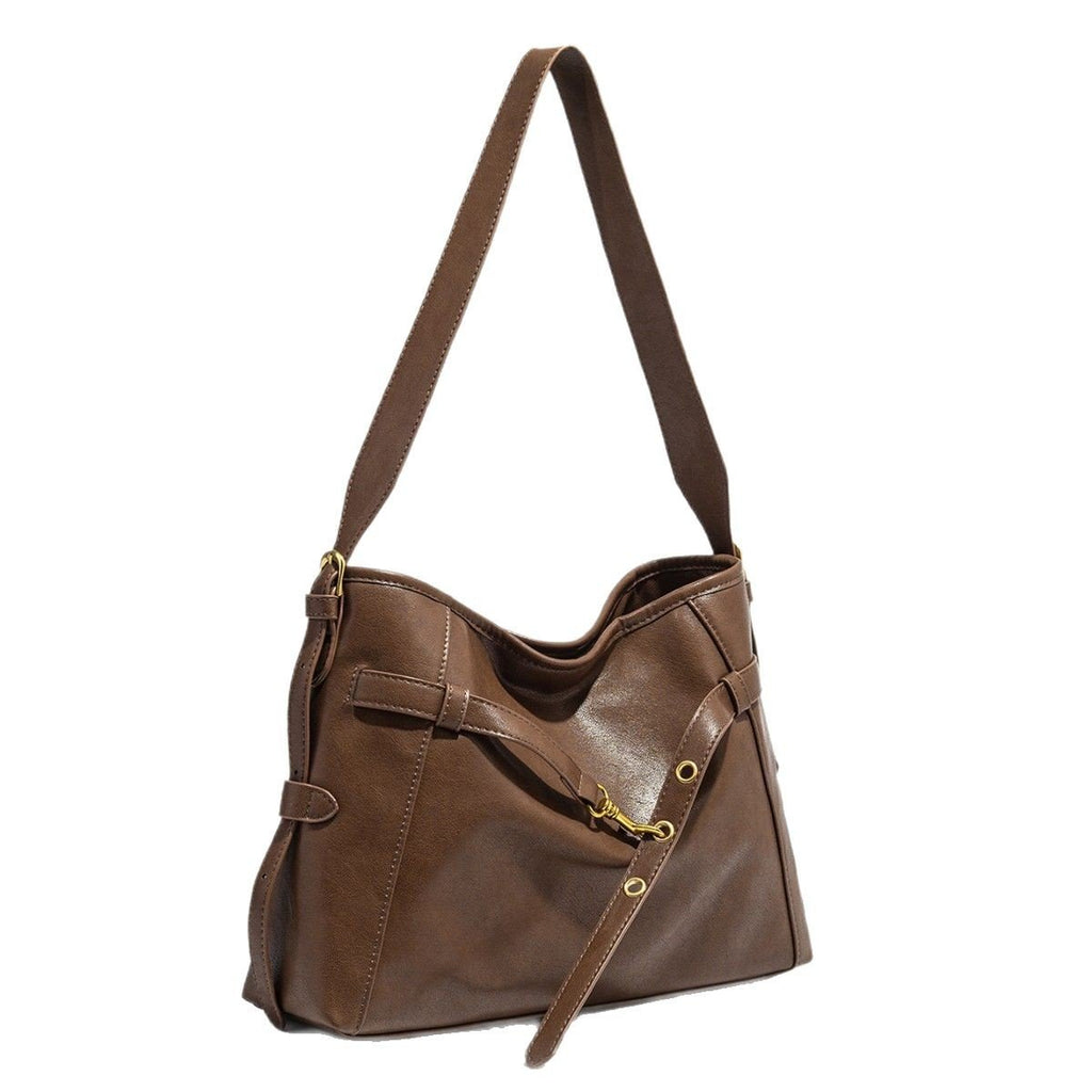 Retro Tote Simple Shoulder Bag - LADYLINE X