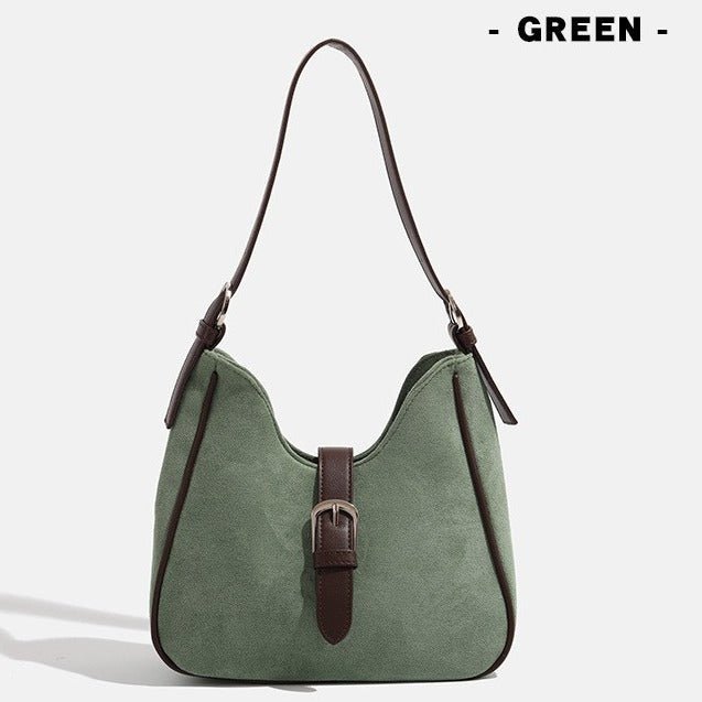 Retro Underarm Bag Large Capacity Portable Shoulder Bag - LADYLINE X