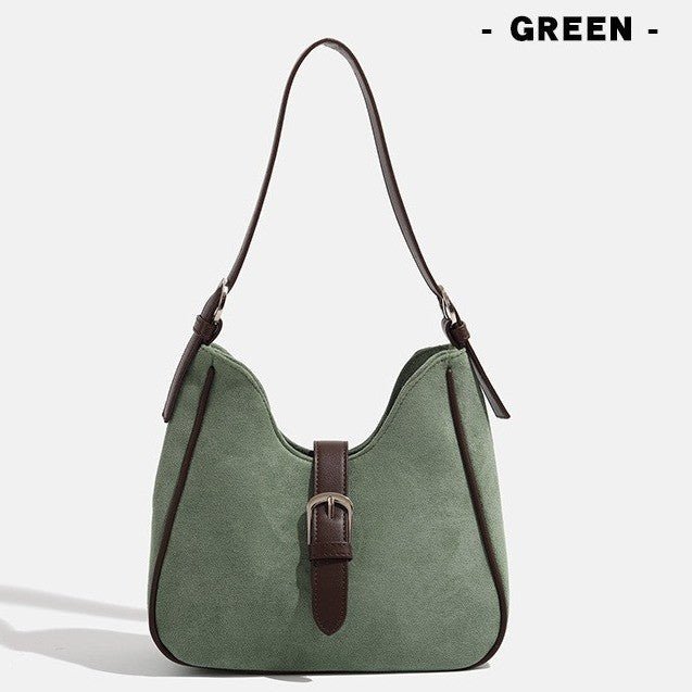 Retro Underarm Bag Large Capacity Portable Shoulder Bag - LADYLINE X