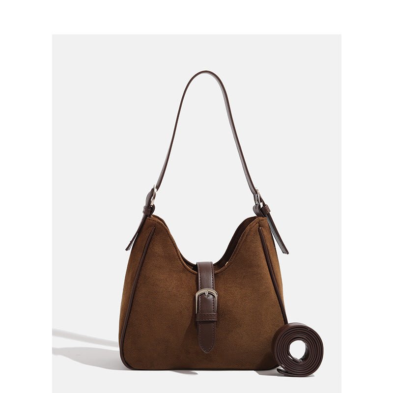 Retro Underarm Bag Large Capacity Portable Shoulder Bag - LADYLINE X