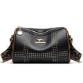 Rivet Crossbody Soft Leather Shoulder Bag - LADYLINE X