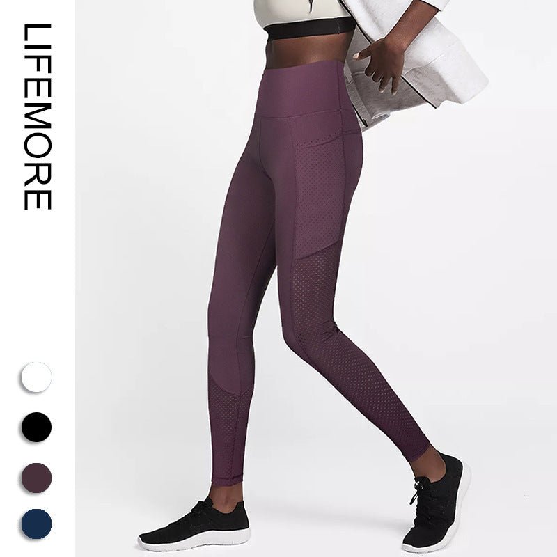 Seamless Tummy - Control Nude - Feel Running Yoga Fitness Pants - LADYLINE X