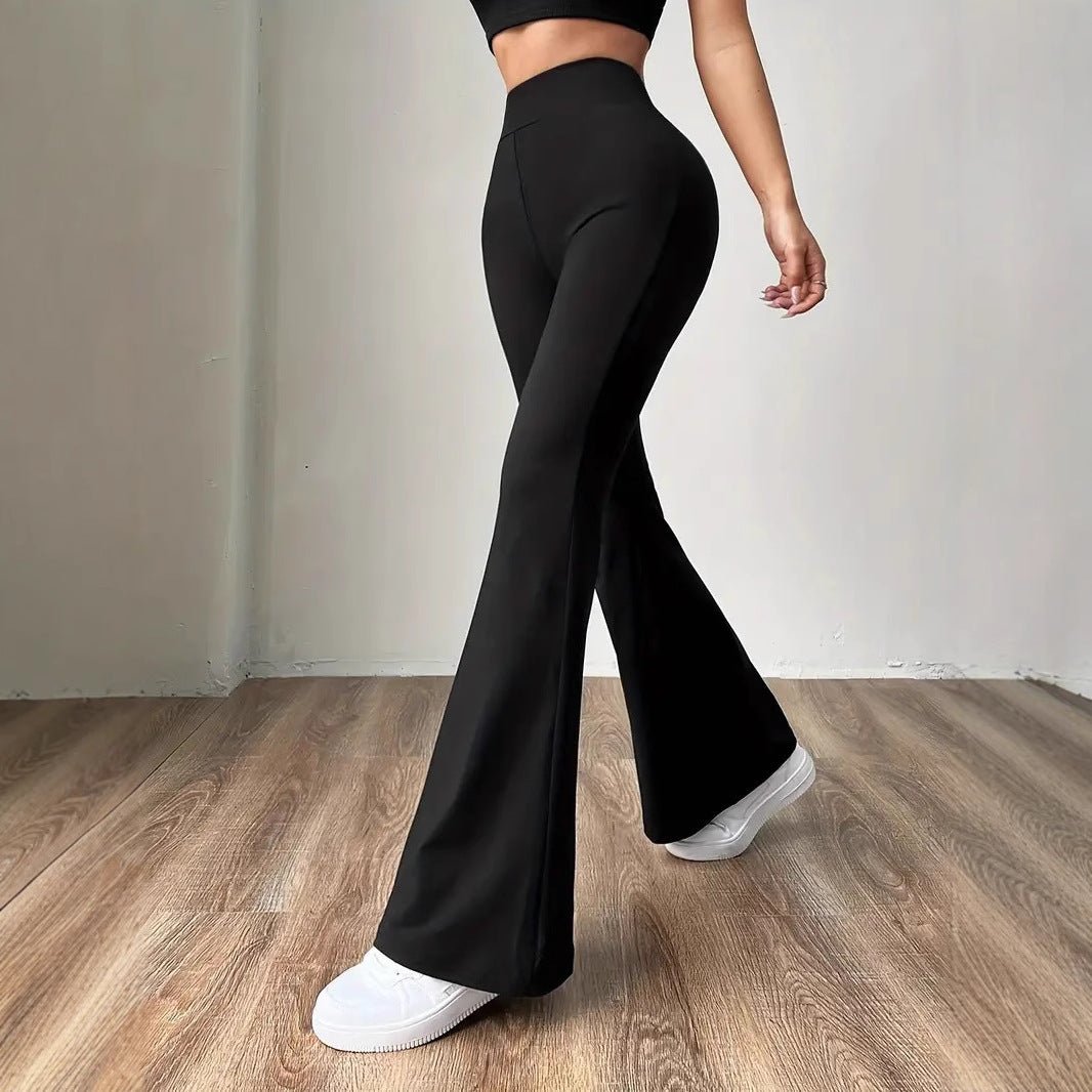 Skin - friendly Yoga Home Flared Pants Leisure Sports - LADYLINE X