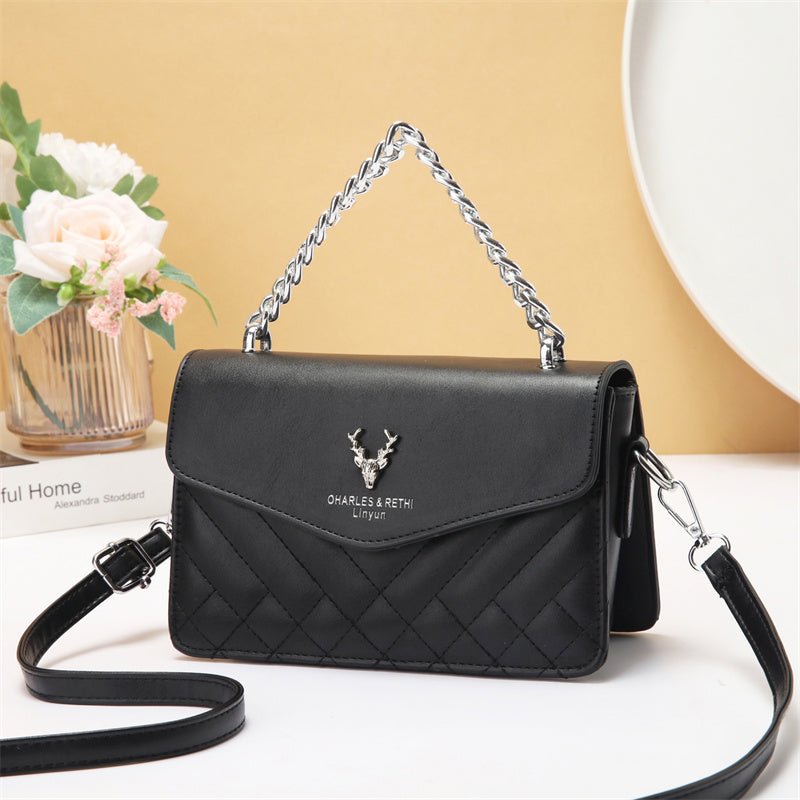 Soft Blush Quilted Mini Bag - Retro Style - LADYLINE X