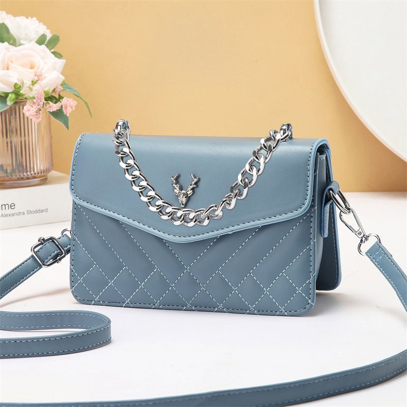 Soft Blush Quilted Mini Bag - Retro Style - LADYLINE X