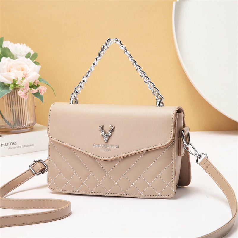 Soft Blush Quilted Mini Bag - Retro Style - LADYLINE X
