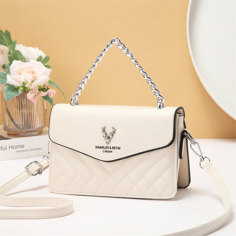Soft Blush Quilted Mini Bag - Retro Style - LADYLINE X