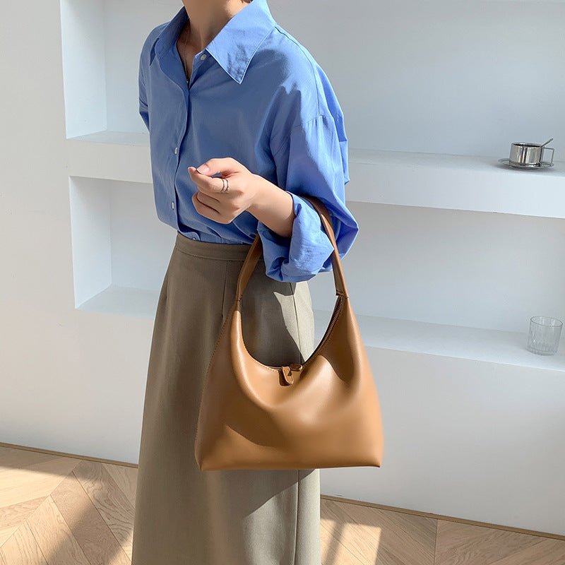 Soft - leather Shoulder Bag - LADYLINE X