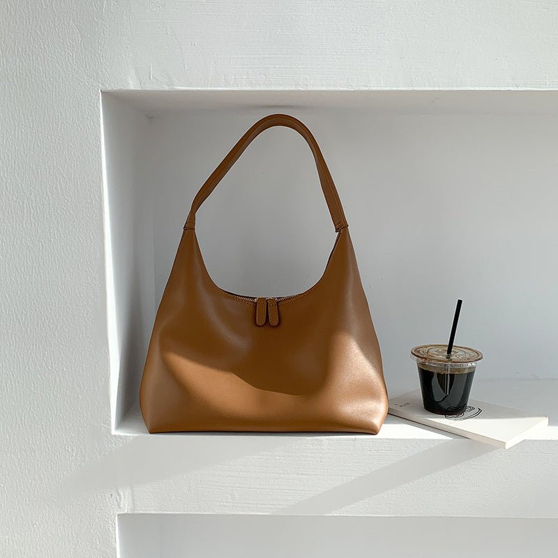 Soft - leather Shoulder Bag - LADYLINE X