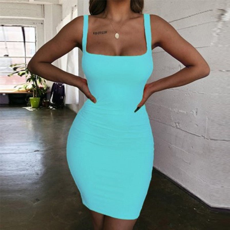 Solid - color Sheath Vest Camisole Plus Size Women's - LADYLINE X