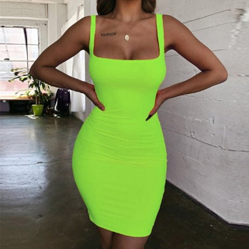 Solid - color Sheath Vest Camisole Plus Size Women's - LADYLINE X