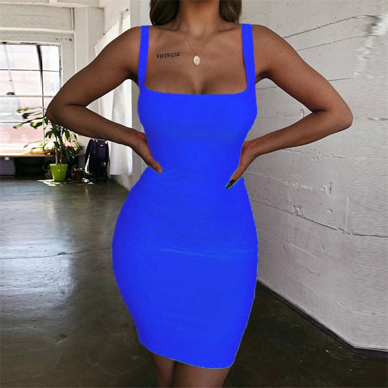 Solid - color Sheath Vest Camisole Plus Size Women's - LADYLINE X