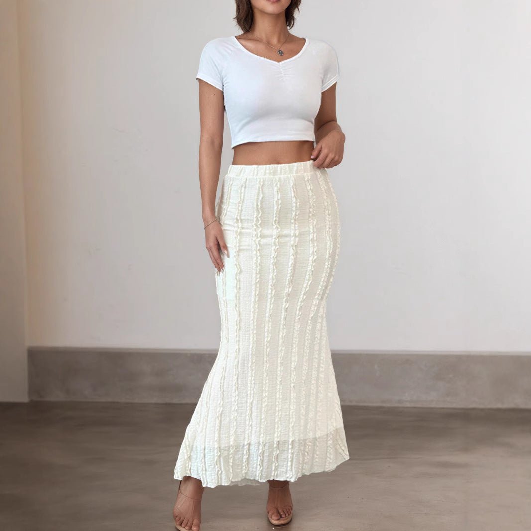 Sophisticated Figure - hugging Sheath Skirt - LADYLINE X