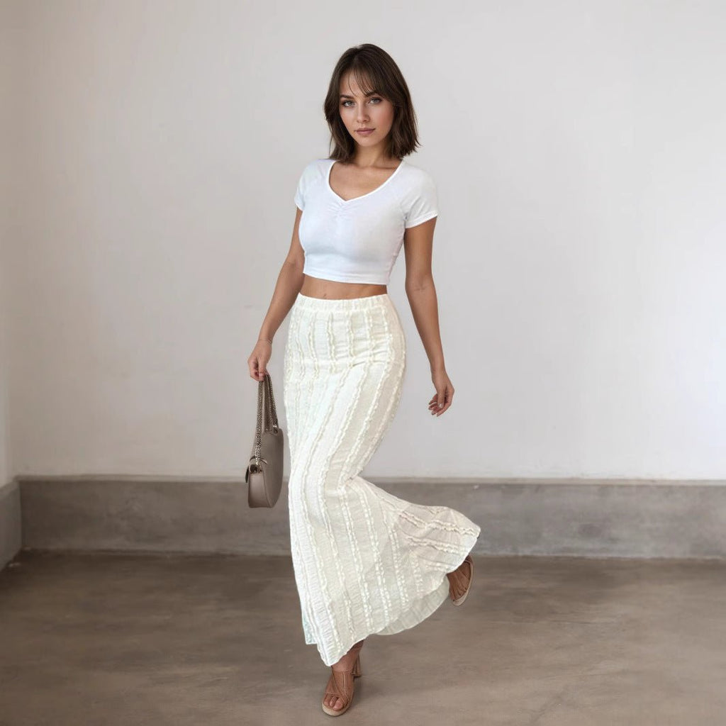 Sophisticated Figure - hugging Sheath Skirt - LADYLINE X