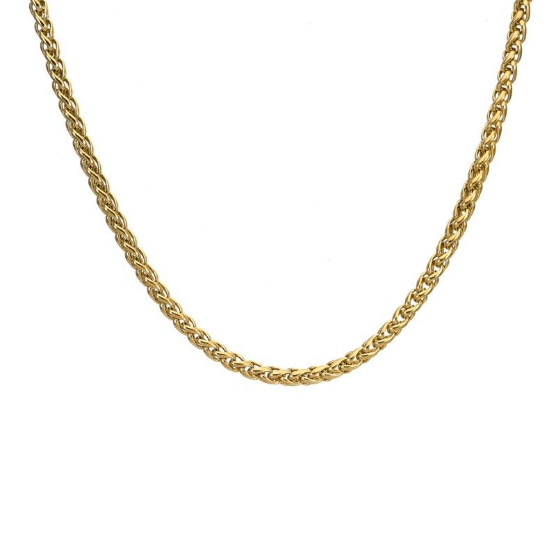 Stainless Steel Skeletal Chain Personalized Simple Fashionable Versatile Necklace Jewelry - LADYLINE X