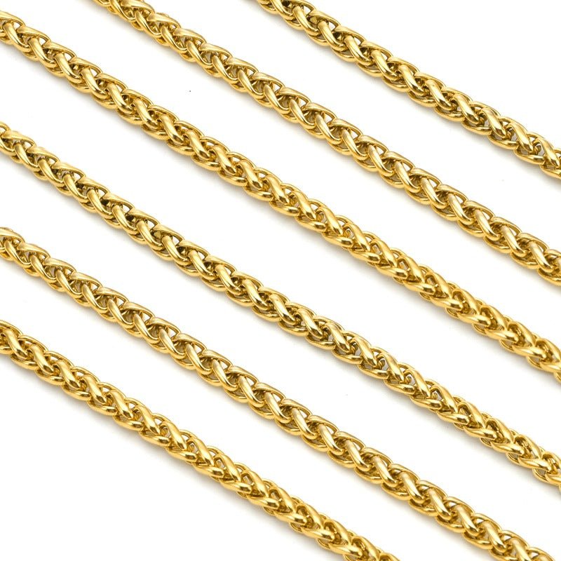Stainless Steel Skeletal Chain Personalized Simple Fashionable Versatile Necklace Jewelry - LADYLINE X