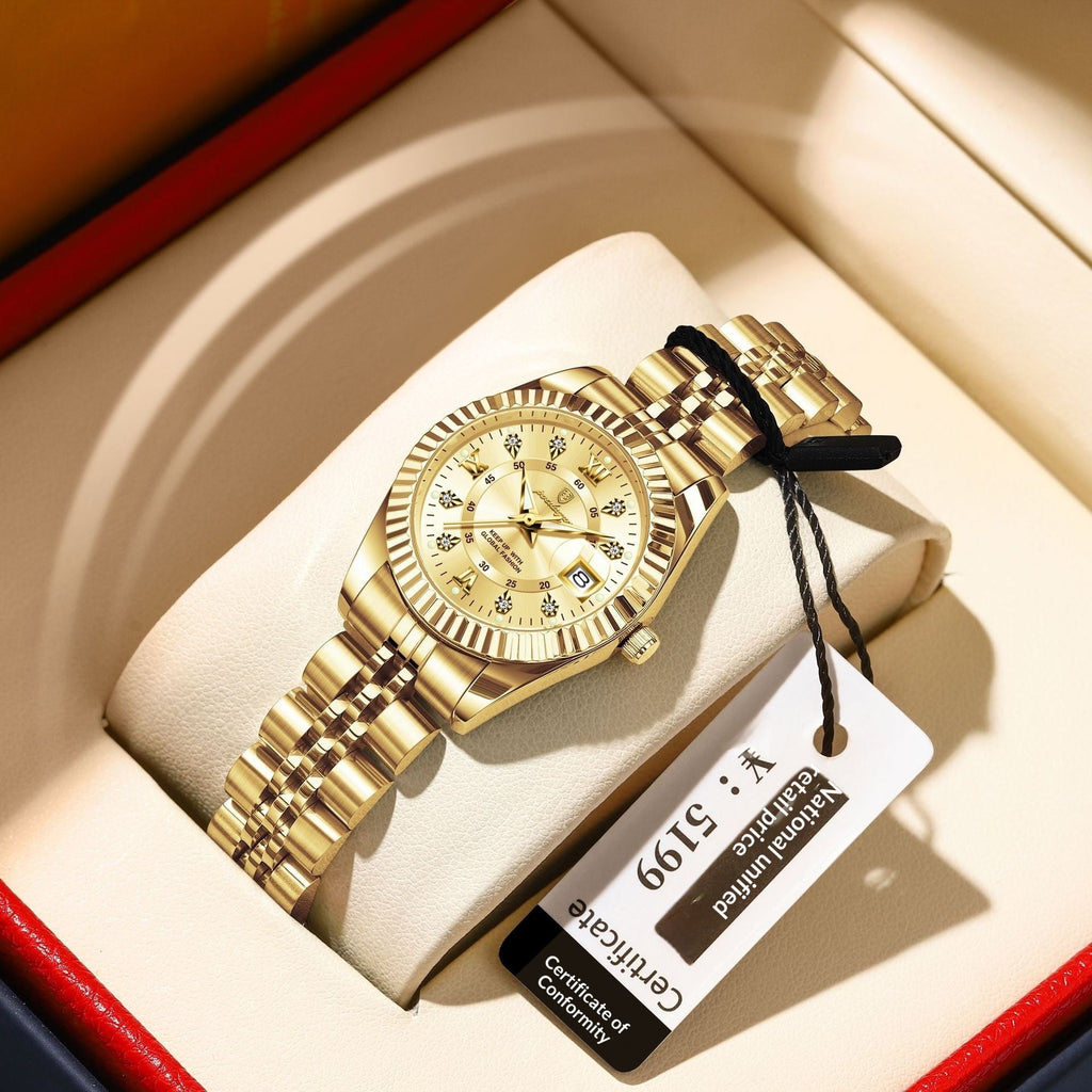 Stylish Minimalist And Personalized Alloy Watch For Women - LADYLINE X