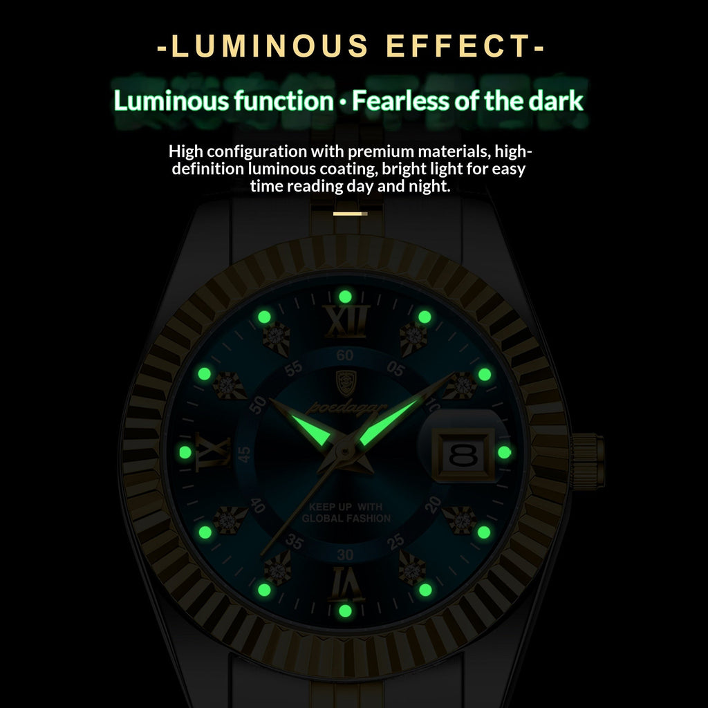Stylish Minimalist And Personalized Alloy Watch For Women - LADYLINE X