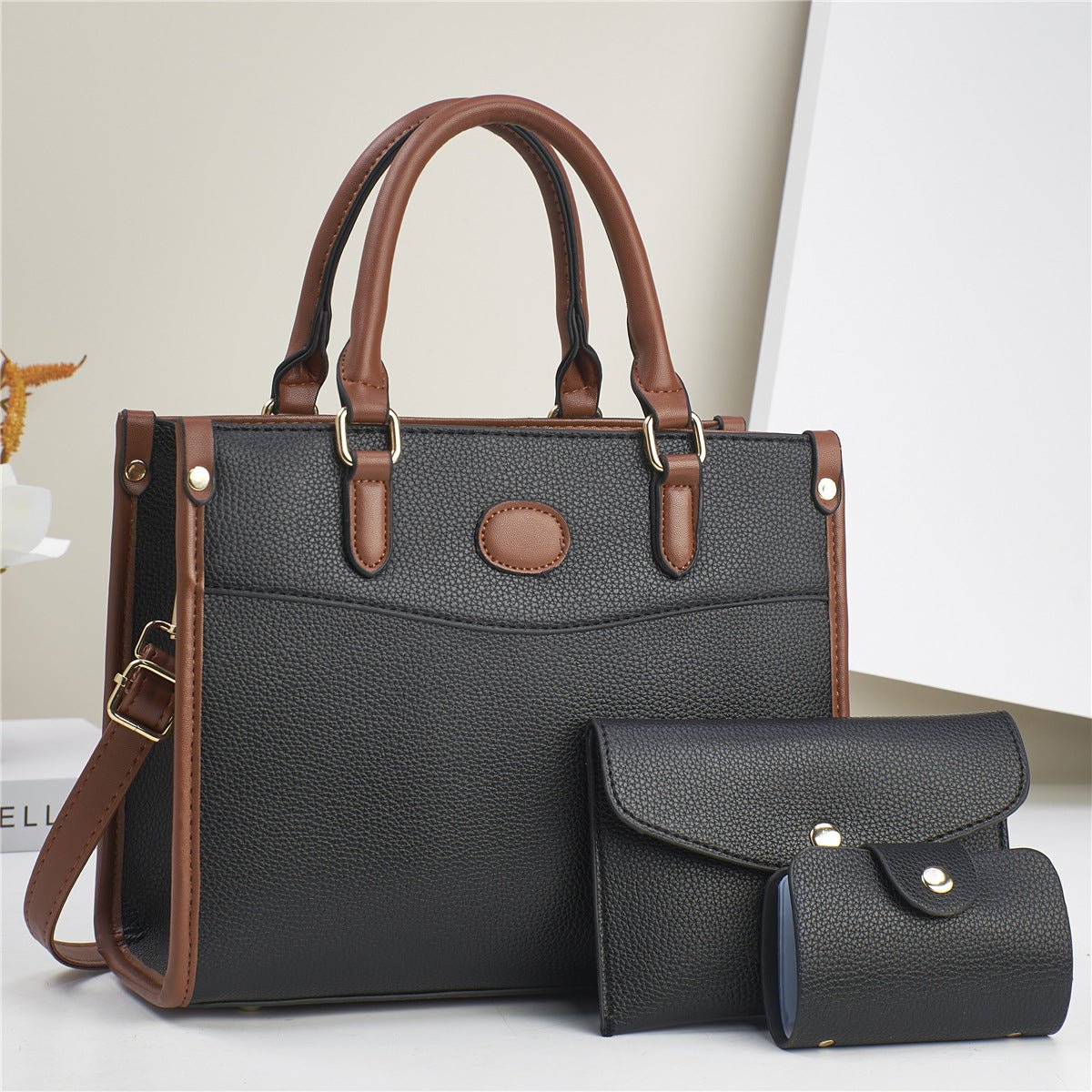 Stylish Three - Piece Shoulder Bag Set - LADYLINE X
