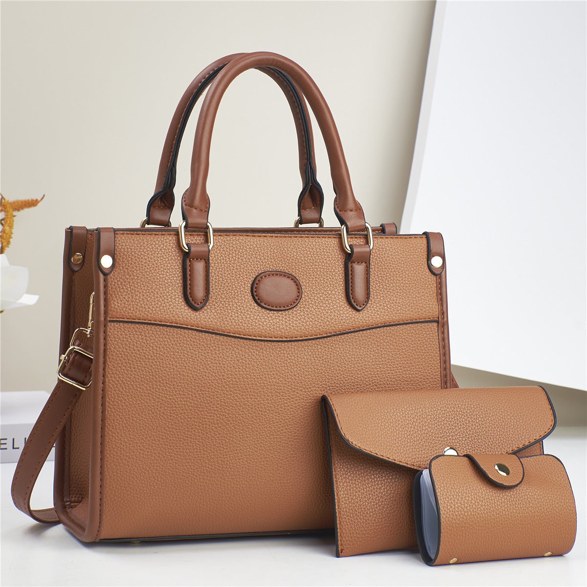 Stylish Three - Piece Shoulder Bag Set - LADYLINE X