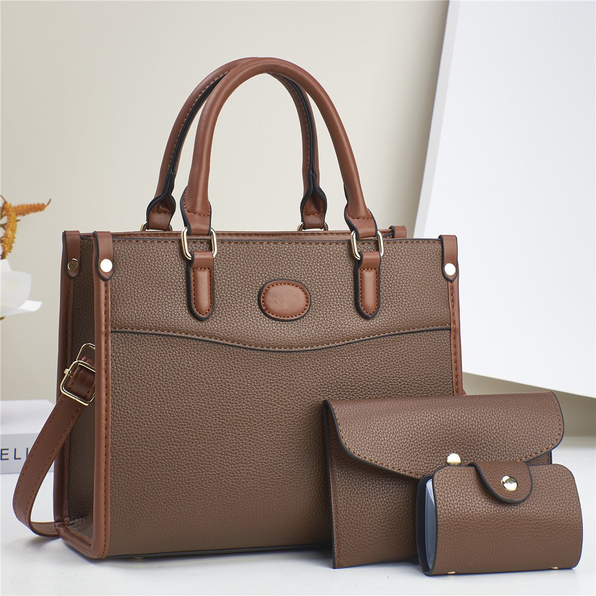 Stylish Three - Piece Shoulder Bag Set - LADYLINE X