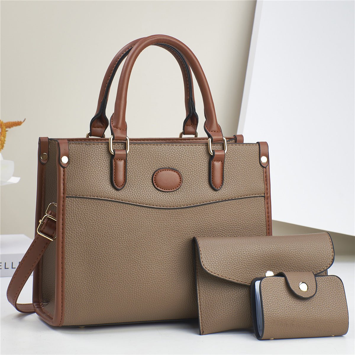 Stylish Three - Piece Shoulder Bag Set - LADYLINE X