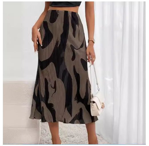Summer New Women's Printed Skirt - LADYLINE X