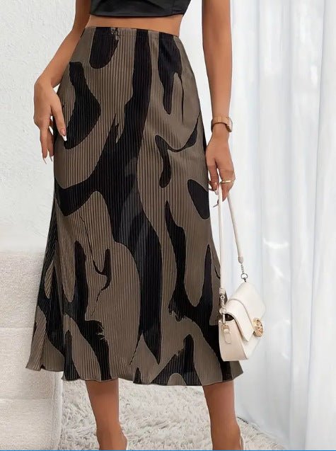 Summer New Women's Printed Skirt - LADYLINE X