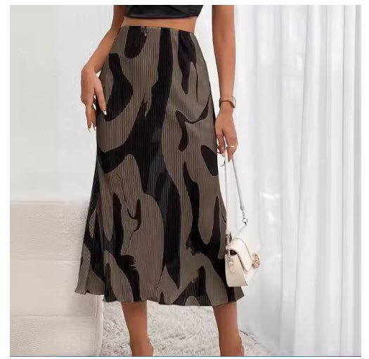 Summer New Women's Printed Skirt - LADYLINE X