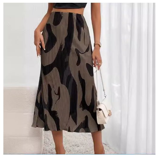 Summer New Women's Printed Skirt - LADYLINE X