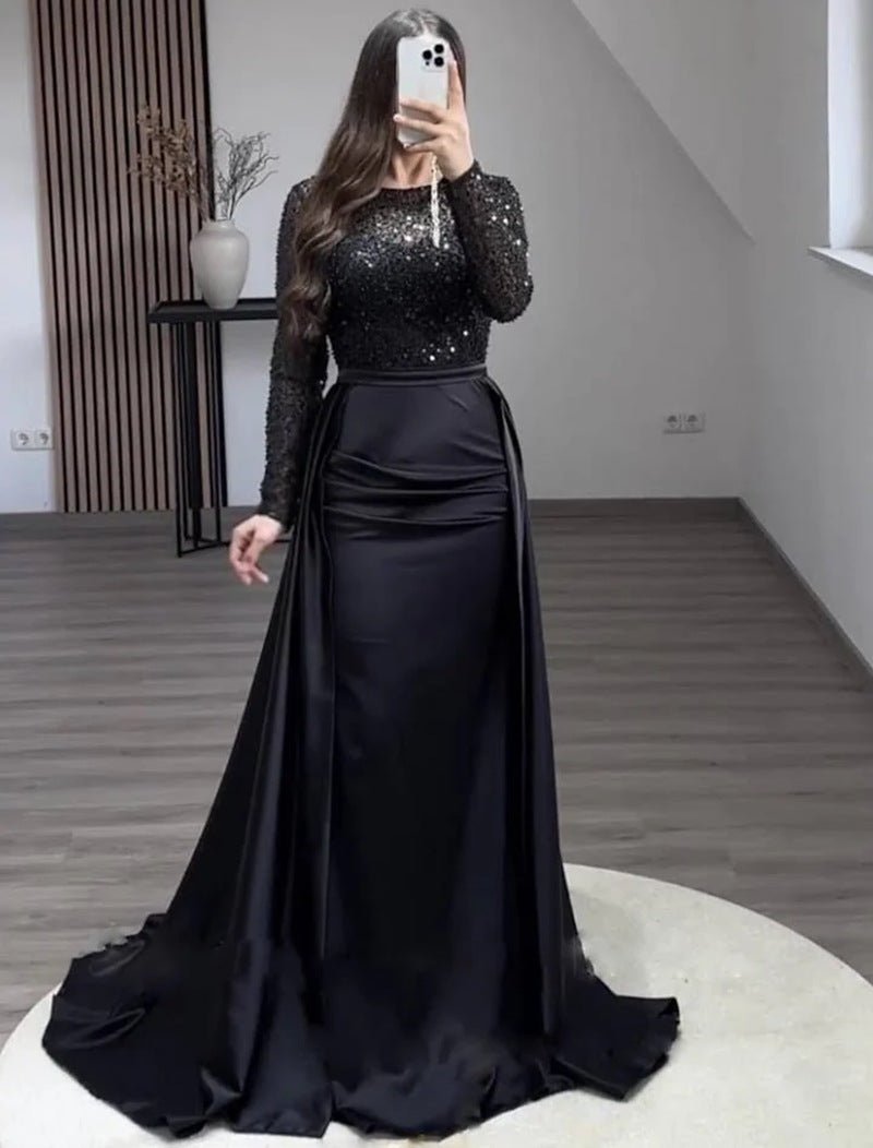 The Dazzling Sequin Queen Sequin Evening Gowns - LADYLINE X