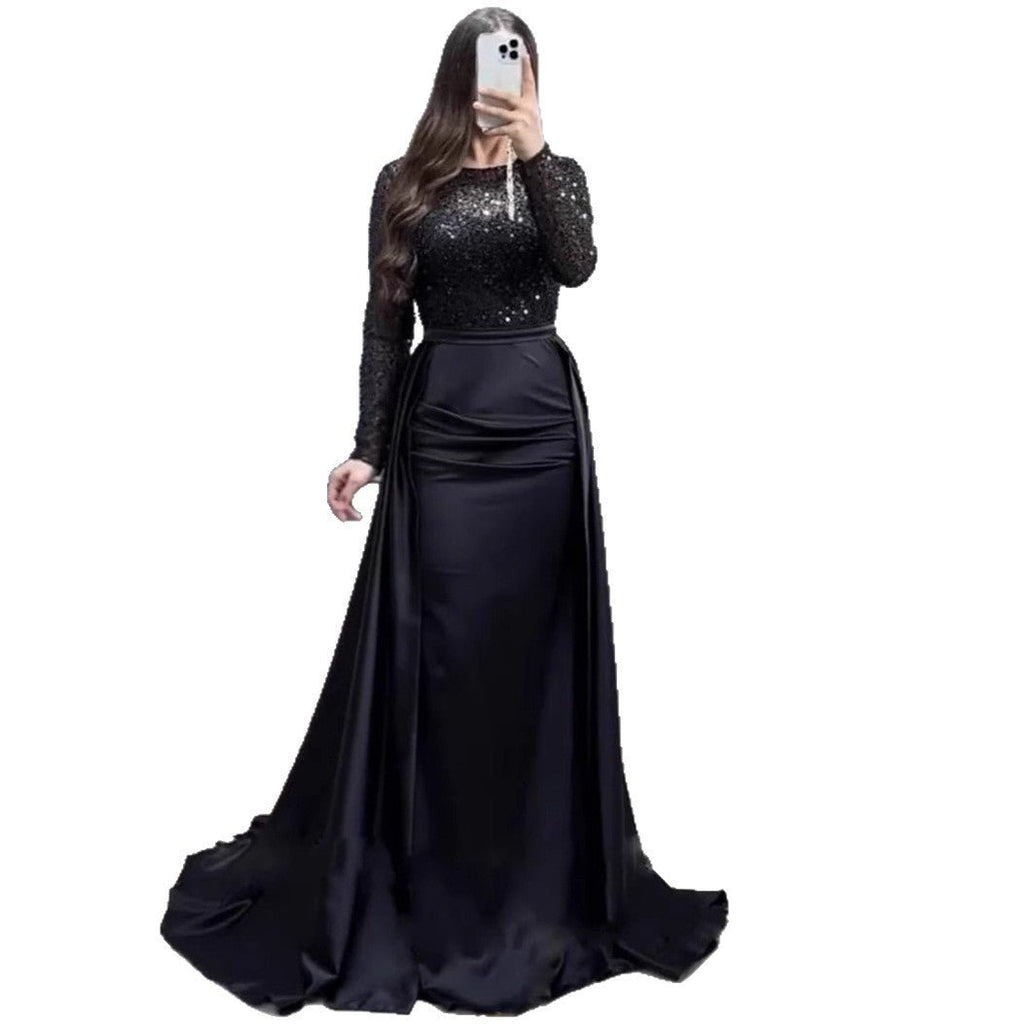The Dazzling Sequin Queen Sequin Evening Gowns - LADYLINE X