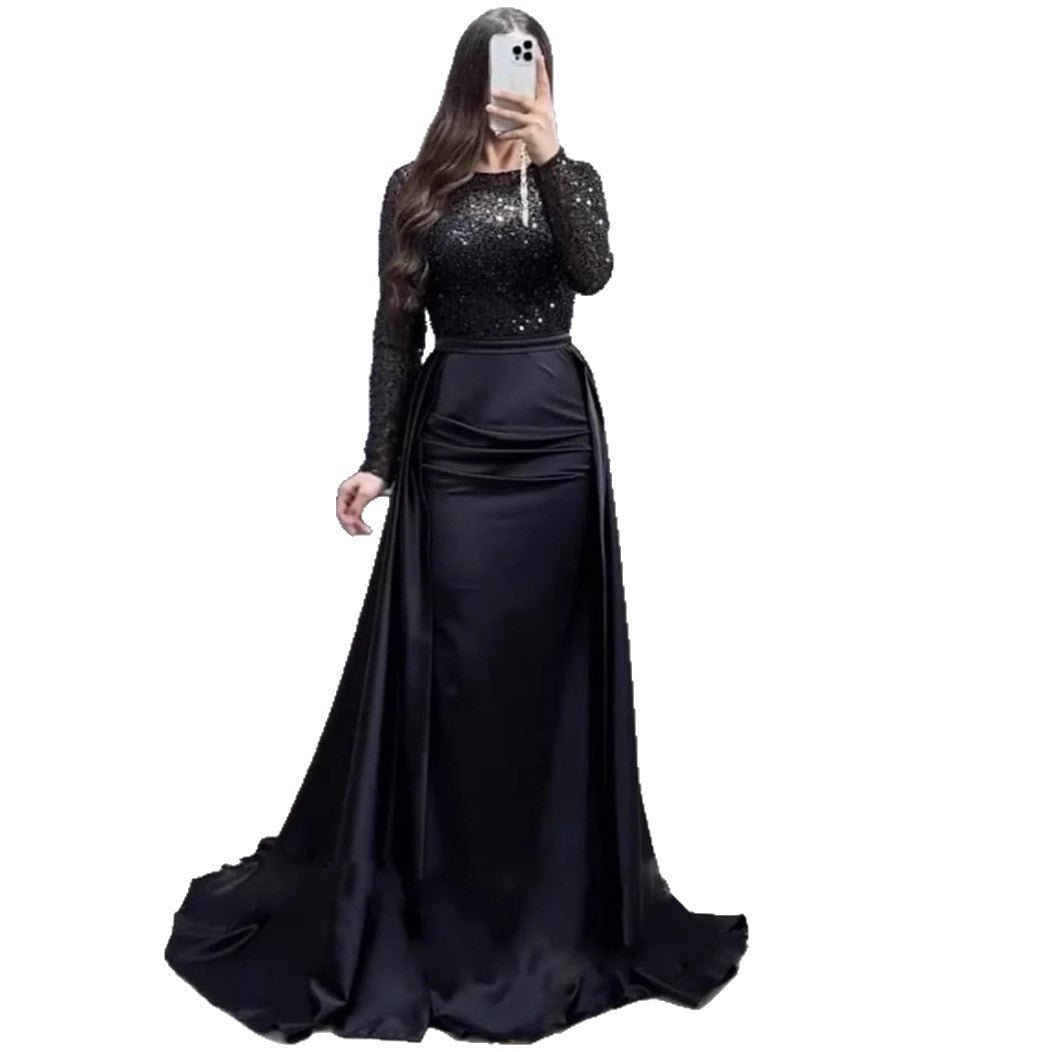 The Dazzling Sequin Queen Sequin Evening Gowns - LADYLINE X