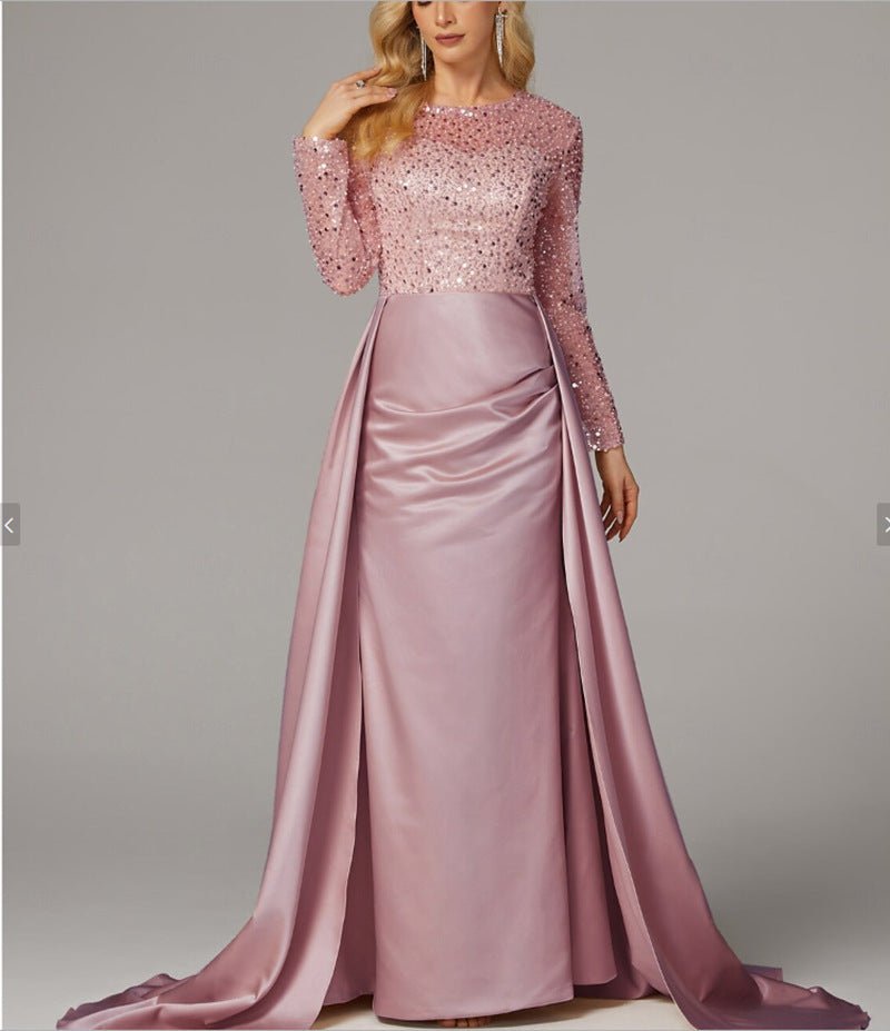 The Dazzling Sequin Queen Sequin Evening Gowns - LADYLINE X