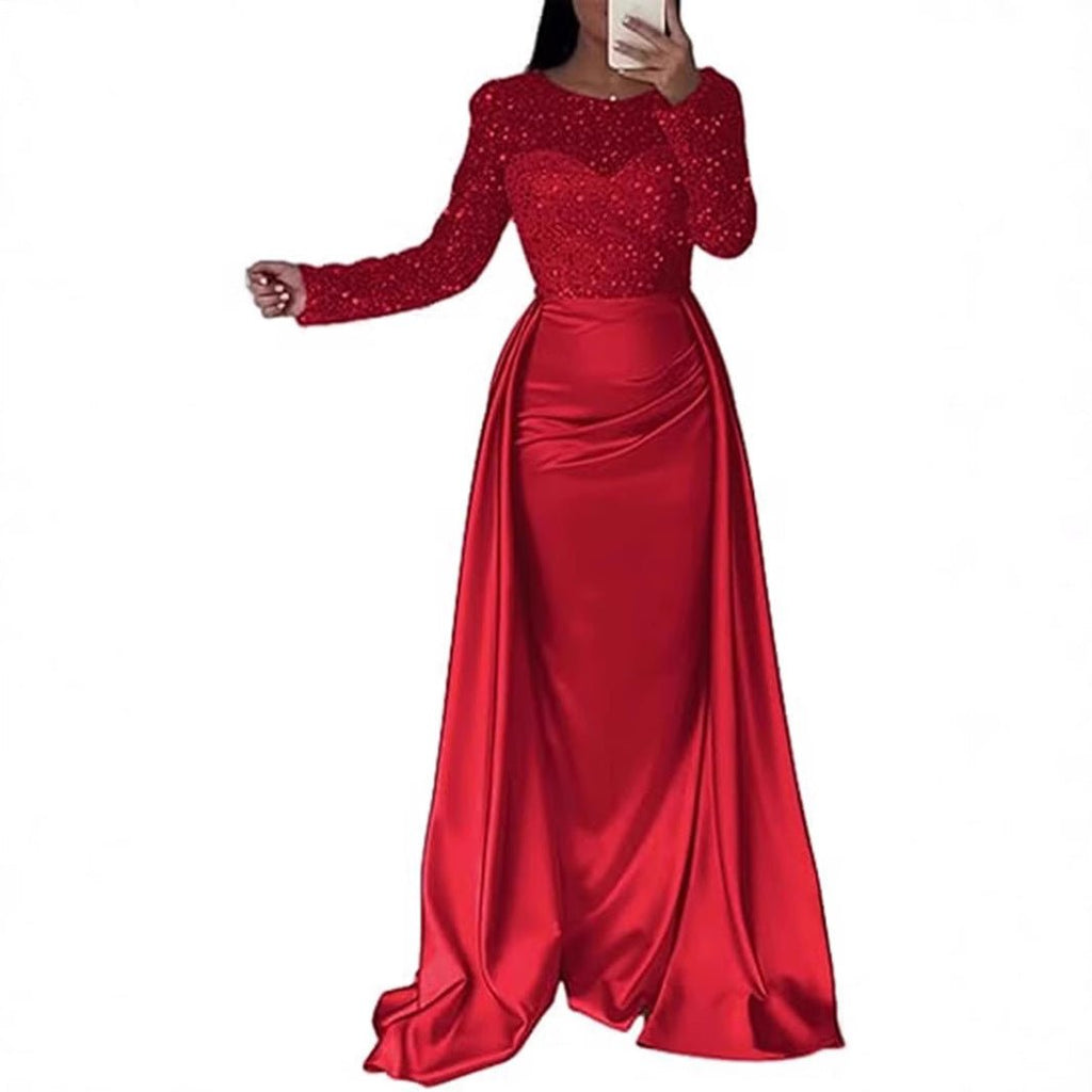 The Dazzling Sequin Queen Sequin Evening Gowns - LADYLINE X