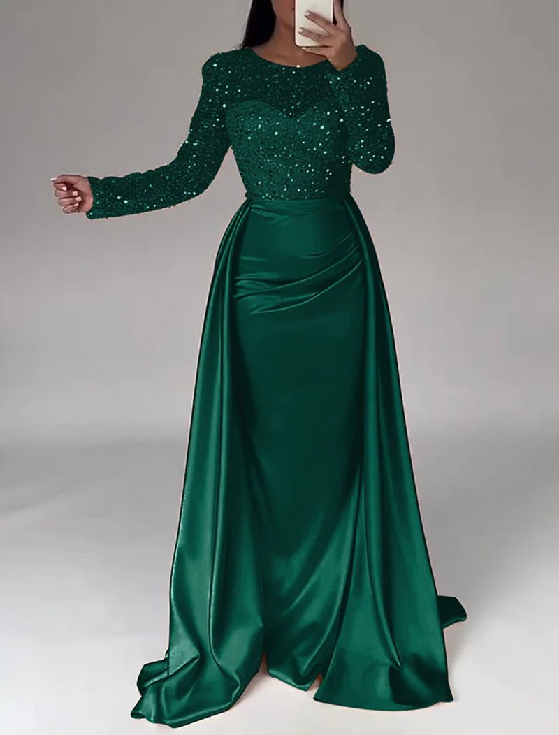 The Dazzling Sequin Queen Sequin Evening Gowns - LADYLINE X